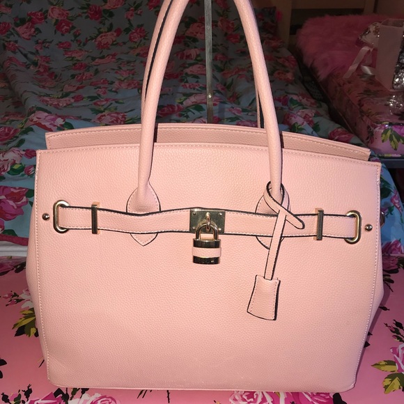 big pink bag